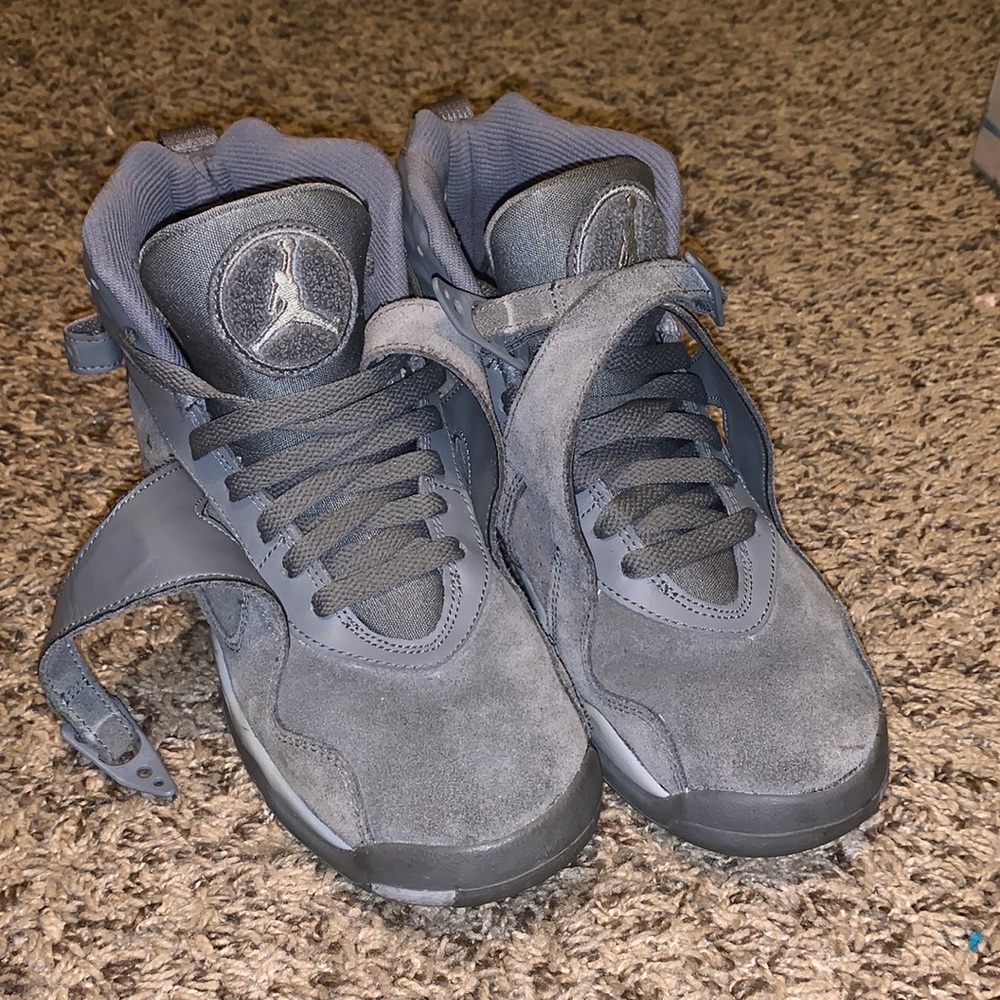 Air jordan 8 retro gs “cool greys”